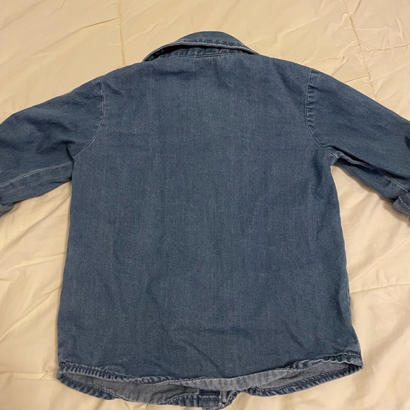 Carter’s Girls Blue Denim Button Down Shirt - Size - 2T - Picture 2 of 4